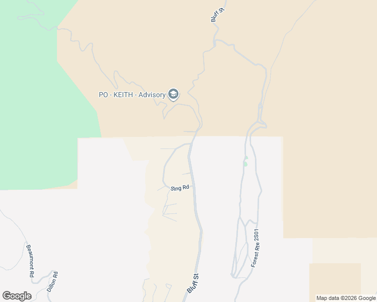 map of restaurants, bars, coffee shops, grocery stores, and more near 8181 Bluff Street in Banning