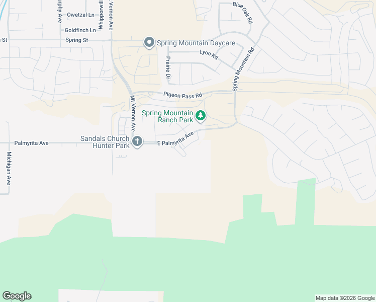 map of restaurants, bars, coffee shops, grocery stores, and more near 20359 Opera Loop in Riverside