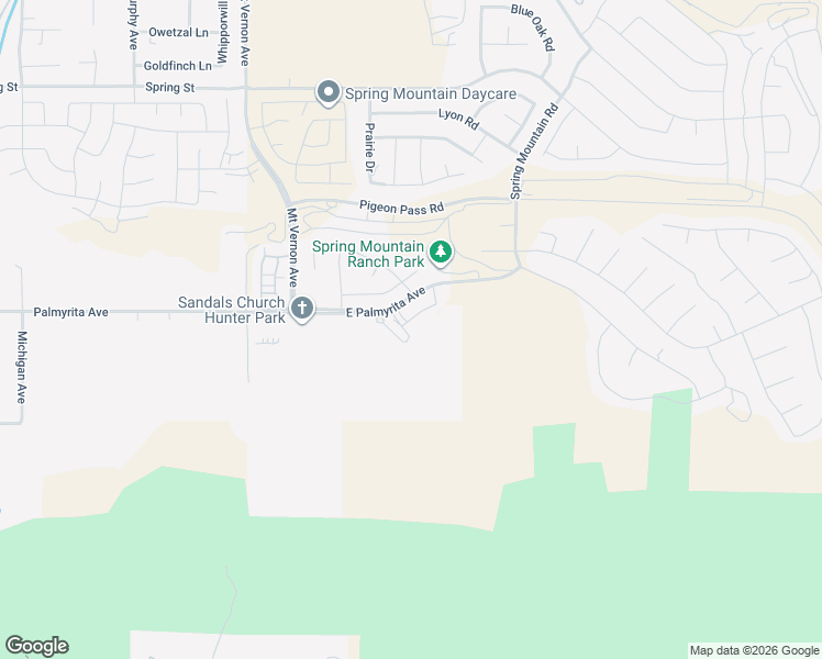 map of restaurants, bars, coffee shops, grocery stores, and more near 20359 Opera Loop in Riverside