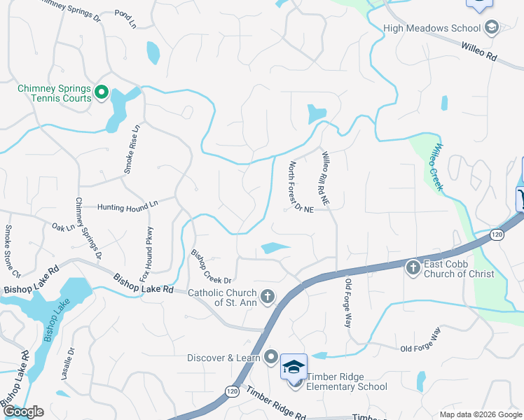 map of restaurants, bars, coffee shops, grocery stores, and more near 2190 Heritage Trace Drive in Marietta