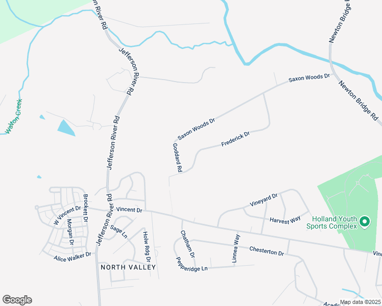 map of restaurants, bars, coffee shops, grocery stores, and more near 256 Frederick Drive in Athens