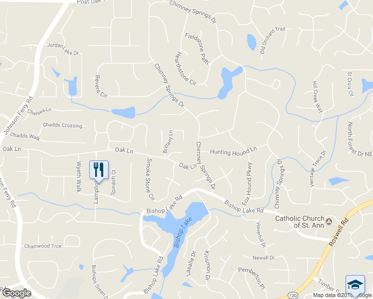 map of restaurants, bars, coffee shops, grocery stores, and more near 4167 Gemstone Terrace in Marietta
