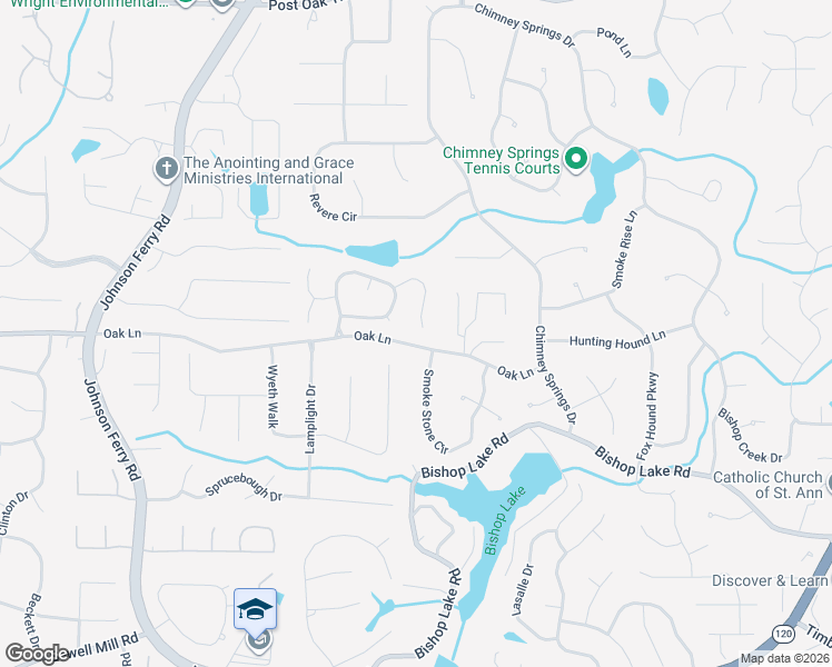 map of restaurants, bars, coffee shops, grocery stores, and more near 4560 Edgemere Trce in Marietta