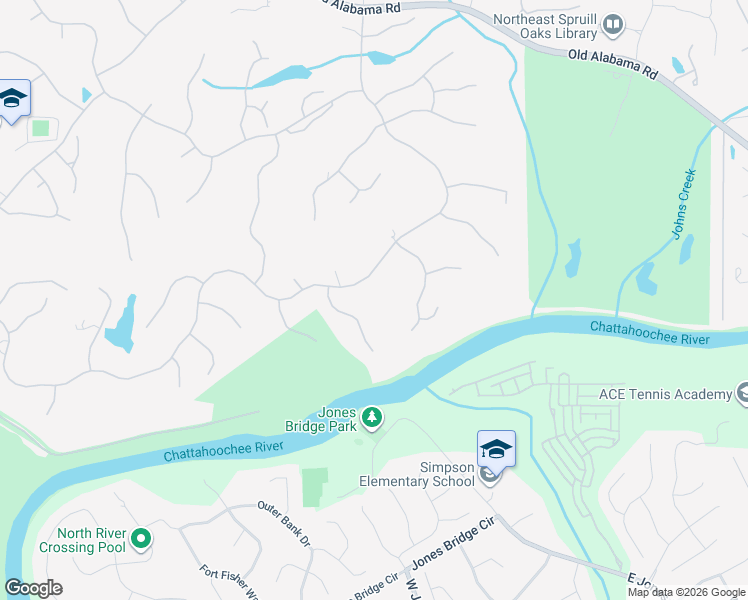 map of restaurants, bars, coffee shops, grocery stores, and more near 9265 Old Southwick Pass in Alpharetta