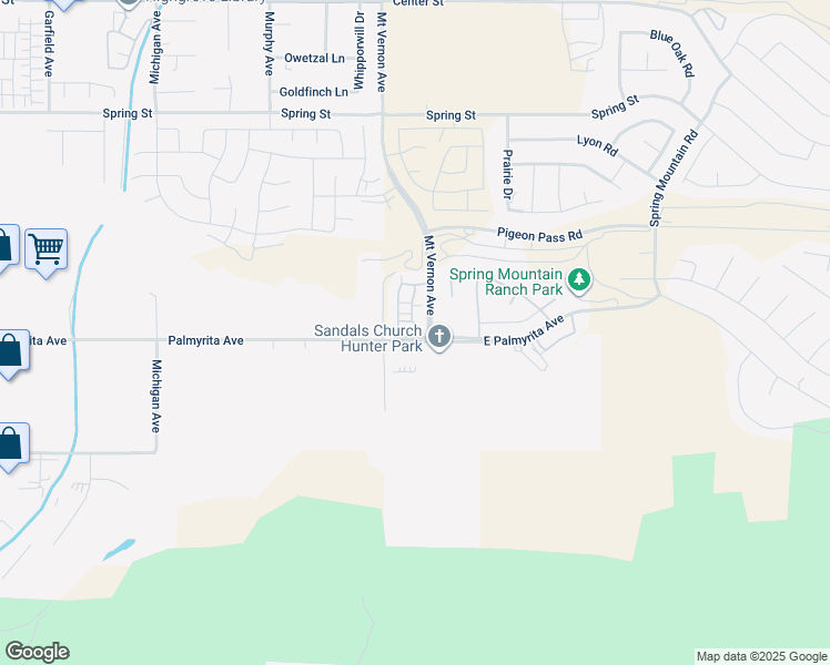 map of restaurants, bars, coffee shops, grocery stores, and more near 20083 Cold Canyon Court in Riverside