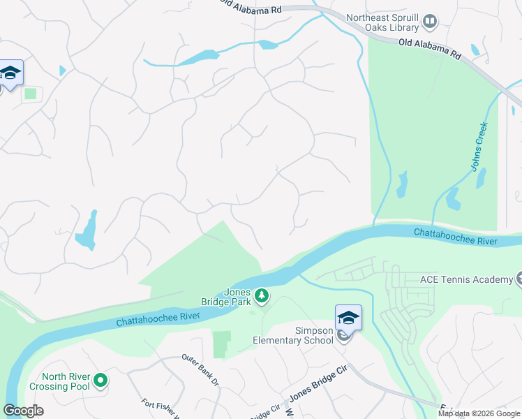 map of restaurants, bars, coffee shops, grocery stores, and more near 9265 Old Southwick Pass in Alpharetta