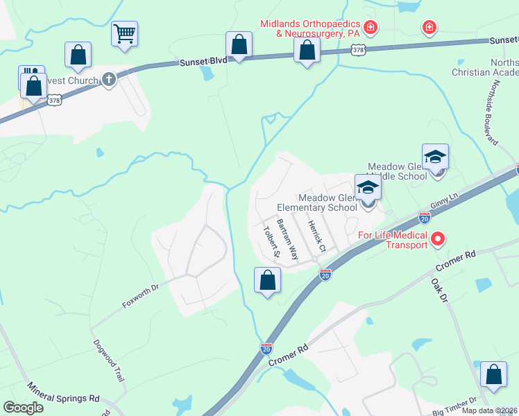 map of restaurants, bars, coffee shops, grocery stores, and more near 204 Tolbert Street in Lexington