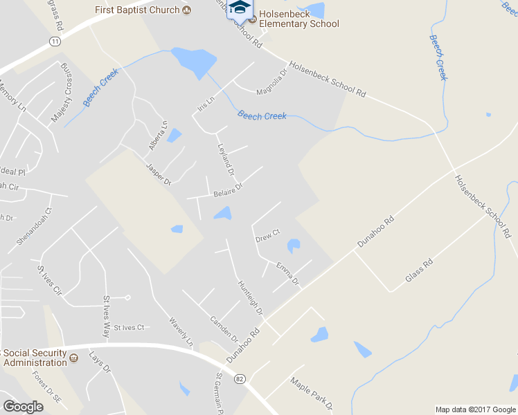 map of restaurants, bars, coffee shops, grocery stores, and more near 392 Emma Drive in Winder