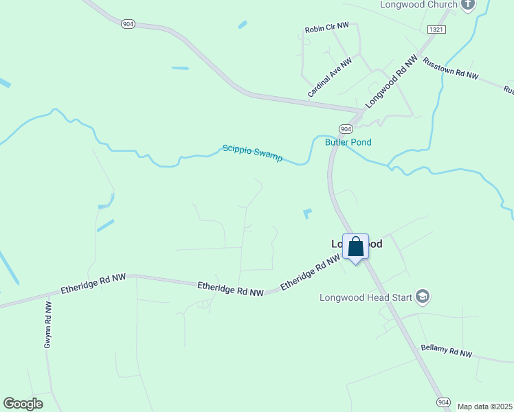 map of restaurants, bars, coffee shops, grocery stores, and more near in Longwood