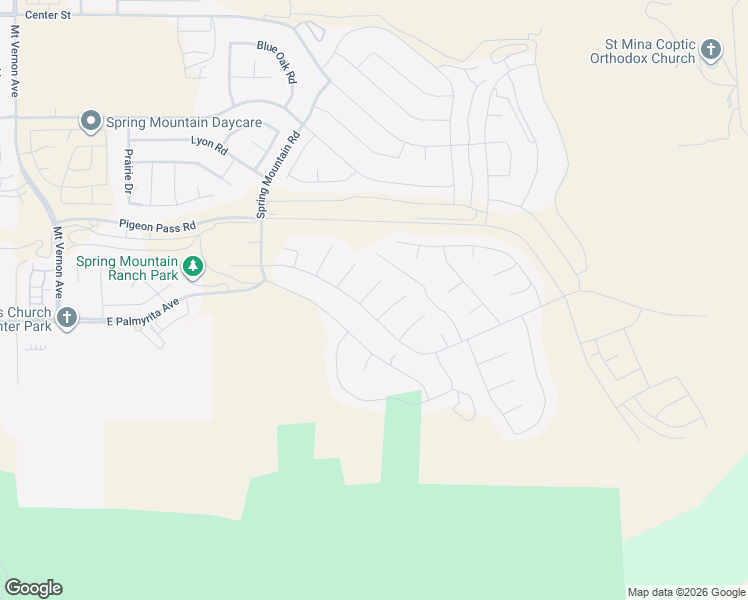 map of restaurants, bars, coffee shops, grocery stores, and more near 20817 Bison Mesa Road in Riverside