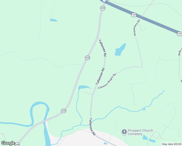 map of restaurants, bars, coffee shops, grocery stores, and more near 5109 Tallassee Road in Athens