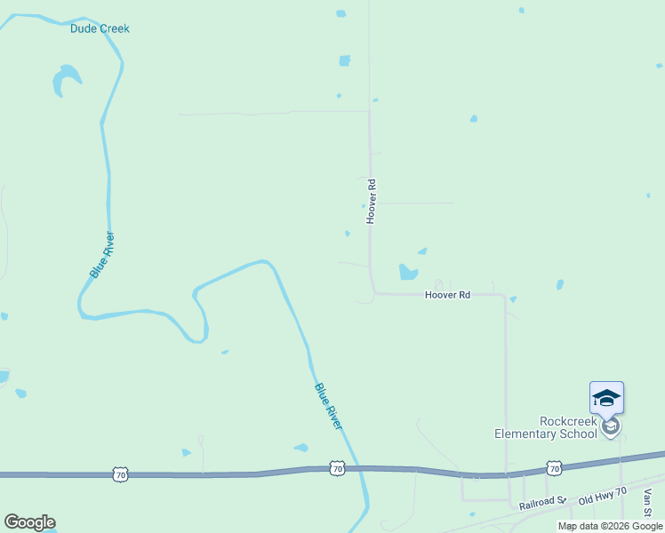 map of restaurants, bars, coffee shops, grocery stores, and more near 929 Hoover Road in Durant