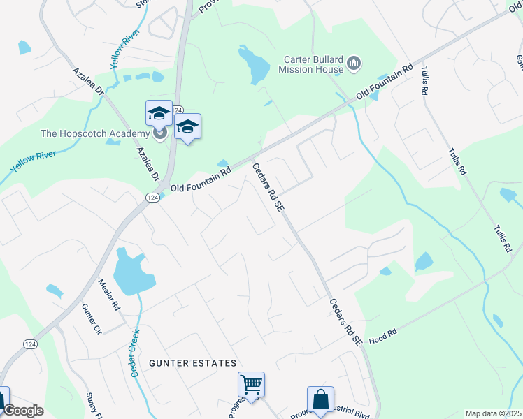map of restaurants, bars, coffee shops, grocery stores, and more near 1082 Adah Lane in Lawrenceville