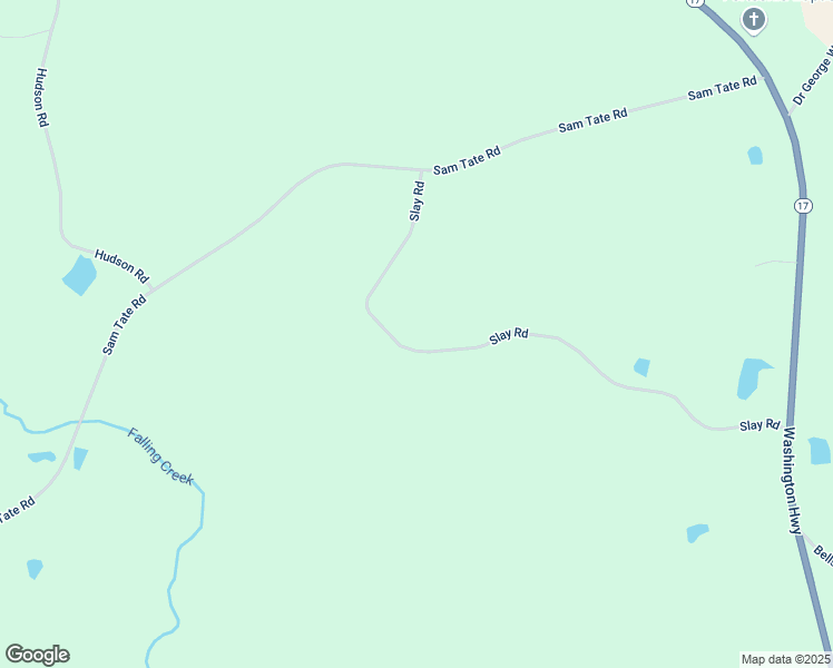 map of restaurants, bars, coffee shops, grocery stores, and more near 2498 Slay Road in Elberton