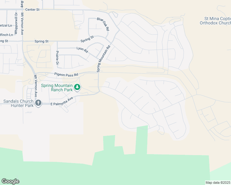 map of restaurants, bars, coffee shops, grocery stores, and more near 20697 Bison Mesa Road in Riverside