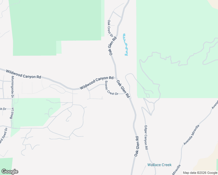 map of restaurants, bars, coffee shops, grocery stores, and more near 13627 Scenic Crest Drive in Yucaipa