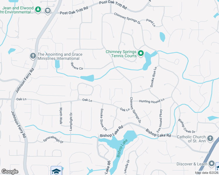 map of restaurants, bars, coffee shops, grocery stores, and more near 2359 Brittany Lane in Marietta