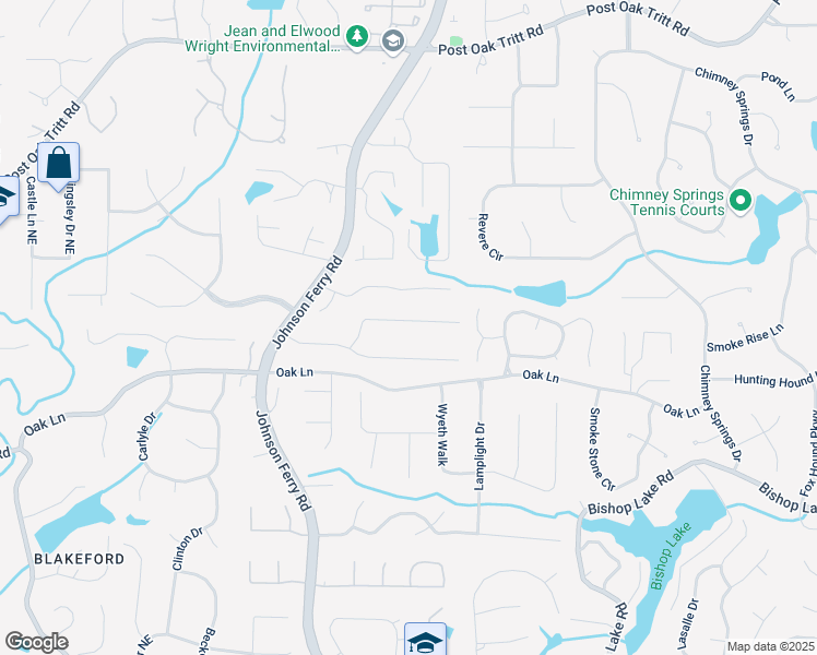 map of restaurants, bars, coffee shops, grocery stores, and more near 4146 Chadds Crossing in Marietta