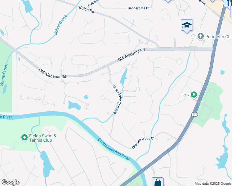 map of restaurants, bars, coffee shops, grocery stores, and more near 5180 Cralyn Court in Duluth