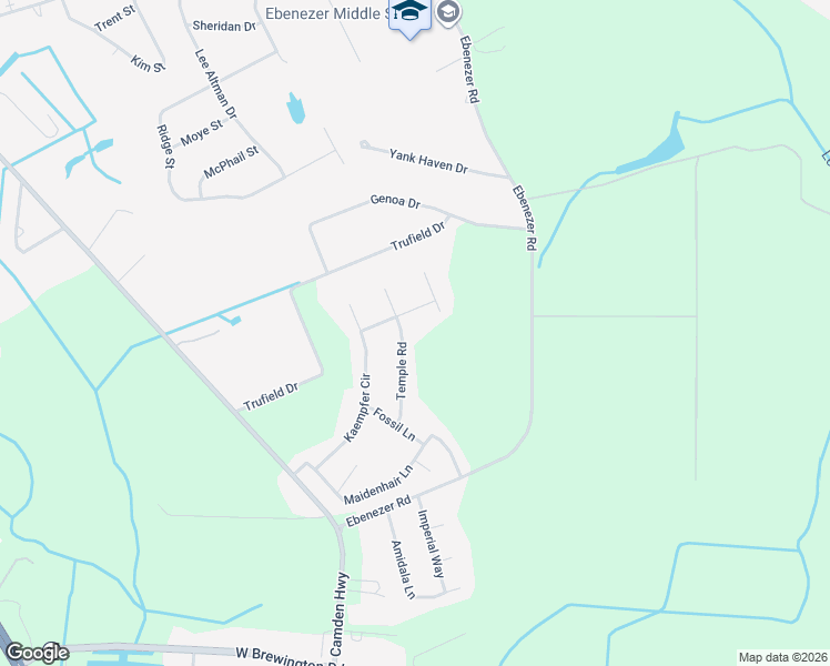 map of restaurants, bars, coffee shops, grocery stores, and more near 3085 Temple Road in Sumter