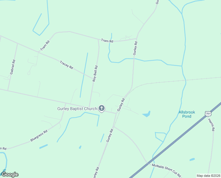 map of restaurants, bars, coffee shops, grocery stores, and more near 3384 Gurley Road in Loris