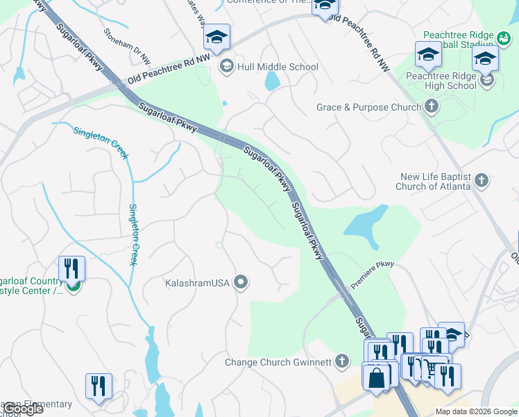map of restaurants, bars, coffee shops, grocery stores, and more near 3136 Bagley Passage in Duluth