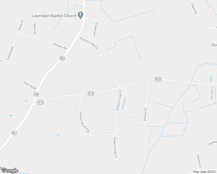map of restaurants, bars, coffee shops, grocery stores, and more near 1579 South Carolina 915 in Loris
