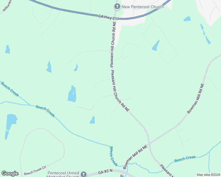 map of restaurants, bars, coffee shops, grocery stores, and more near 209 Segars Road in Winder
