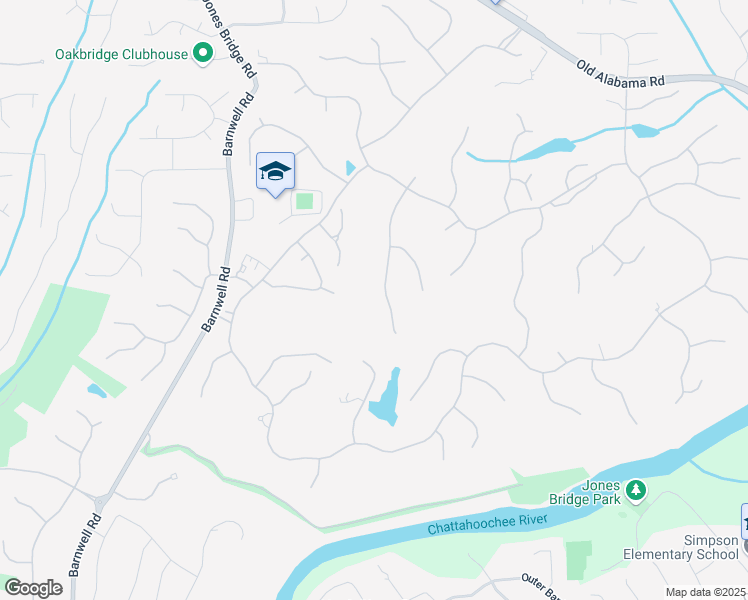 map of restaurants, bars, coffee shops, grocery stores, and more near 6092 Carlisle Lane in Alpharetta