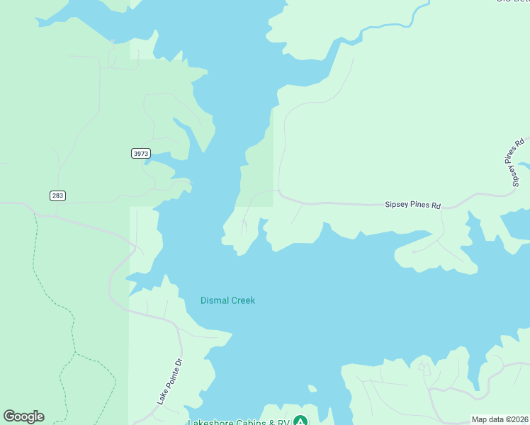 map of restaurants, bars, coffee shops, grocery stores, and more near 170 Lake Creek Drive in Arley