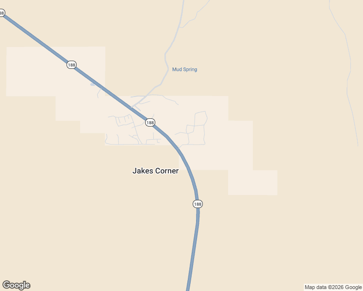 map of restaurants, bars, coffee shops, grocery stores, and more near gun creek in Jakes Corner