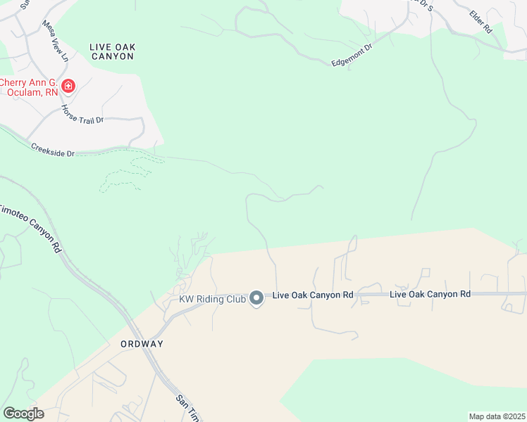 map of restaurants, bars, coffee shops, grocery stores, and more near 13292 Revello Road in Redlands