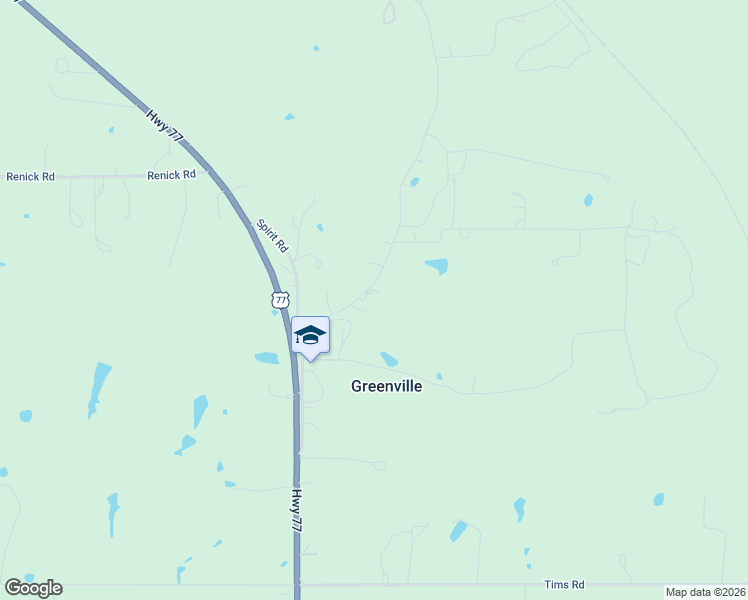 map of restaurants, bars, coffee shops, grocery stores, and more near D3302 Rd in Marietta