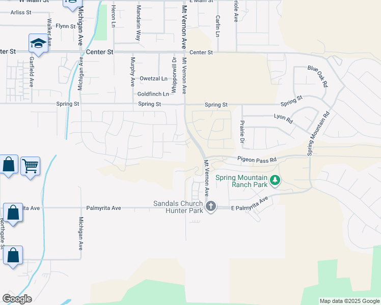 map of restaurants, bars, coffee shops, grocery stores, and more near 7753 Citron Circle in Riverside