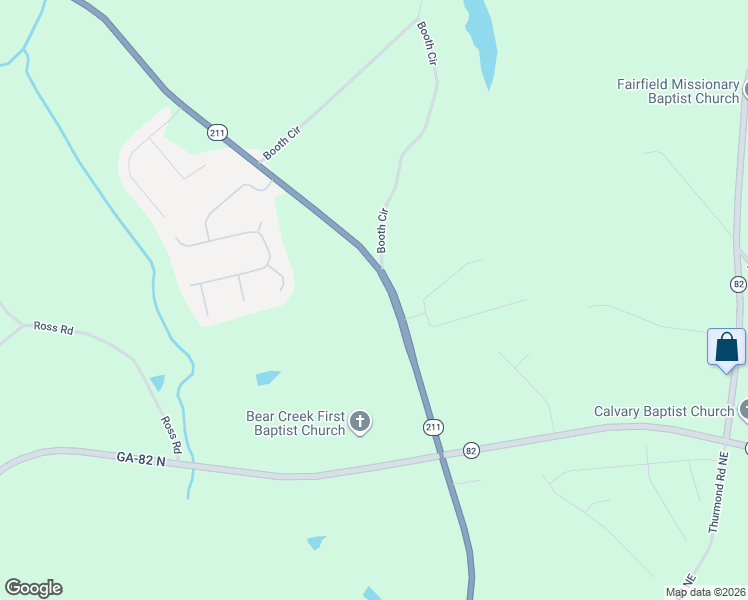 map of restaurants, bars, coffee shops, grocery stores, and more near 1781 Georgia Highway 211 in Winder