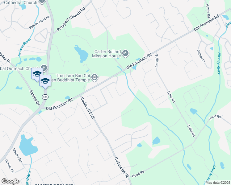 map of restaurants, bars, coffee shops, grocery stores, and more near 1088 Fountain Lakes Court in Lawrenceville