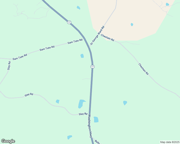 map of restaurants, bars, coffee shops, grocery stores, and more near 2717 Washington Highway in Elberton
