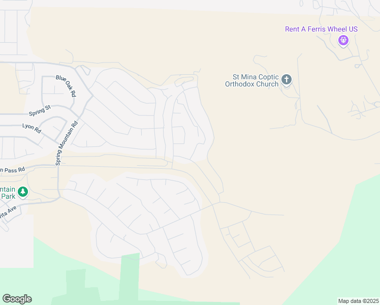 map of restaurants, bars, coffee shops, grocery stores, and more near 7571 Wagon Trail Road in Riverside