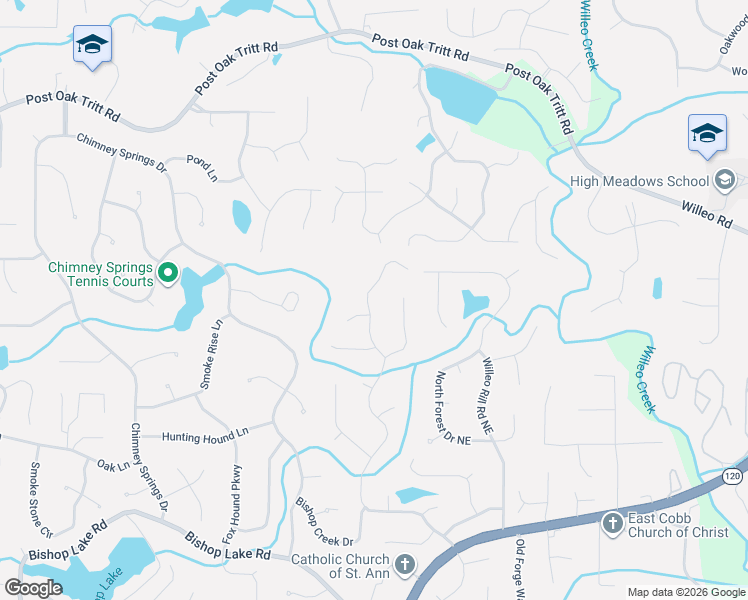map of restaurants, bars, coffee shops, grocery stores, and more near 2221 Heritage Trace Drive in Marietta