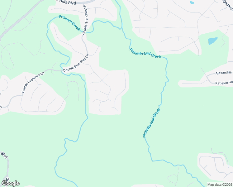 map of restaurants, bars, coffee shops, grocery stores, and more near 57 Sweet Birch Lane in Dallas