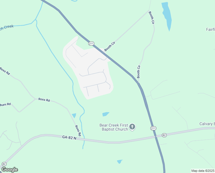 map of restaurants, bars, coffee shops, grocery stores, and more near 1207 Spanish Oak Bend in Winder