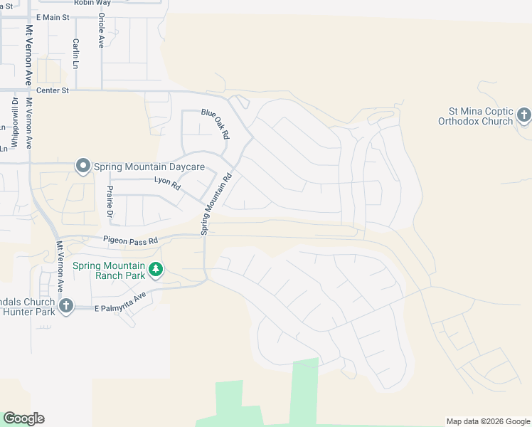 map of restaurants, bars, coffee shops, grocery stores, and more near 20709 Hearst St in Riverside