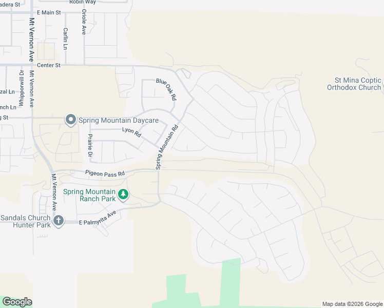 map of restaurants, bars, coffee shops, grocery stores, and more near 20709 Hearst St in Riverside