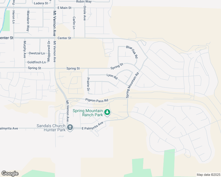 map of restaurants, bars, coffee shops, grocery stores, and more near 7682 Rotunda Court in Riverside
