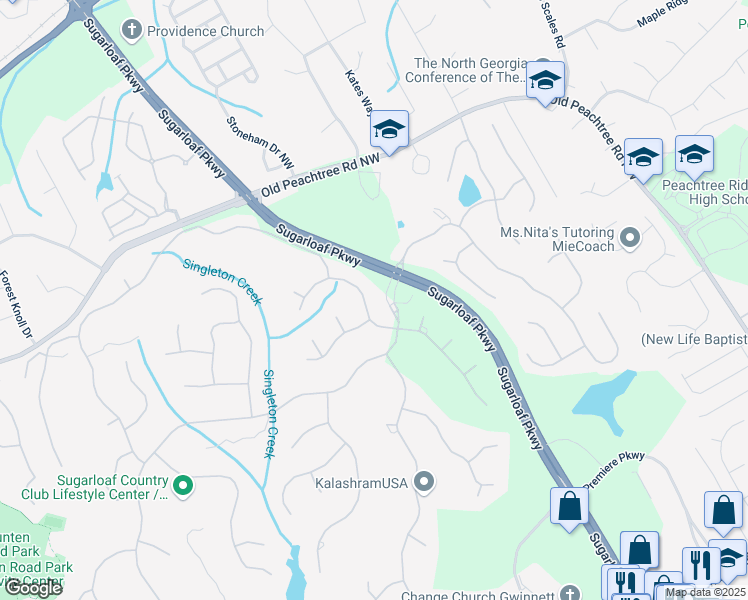 map of restaurants, bars, coffee shops, grocery stores, and more near 3233 Bagley Passage in Duluth