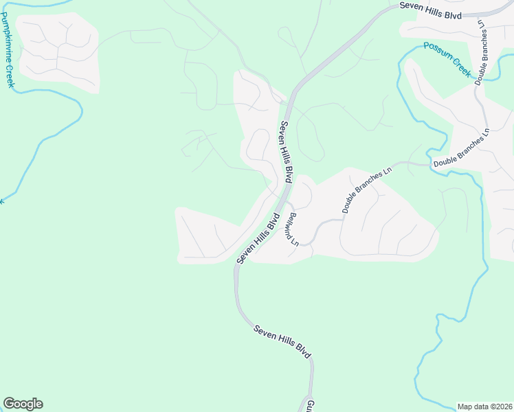 map of restaurants, bars, coffee shops, grocery stores, and more near 66 Hummingbird Trail in Dallas
