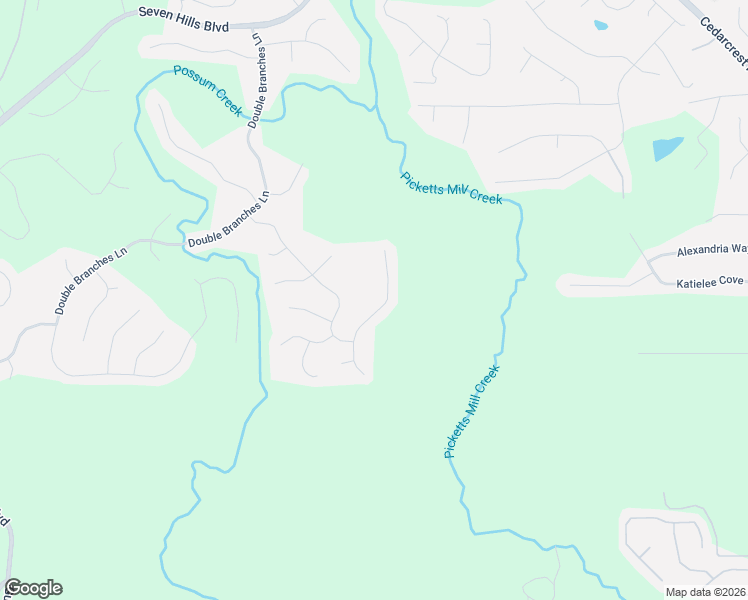 map of restaurants, bars, coffee shops, grocery stores, and more near 57 Sweet Birch Lane in Dallas