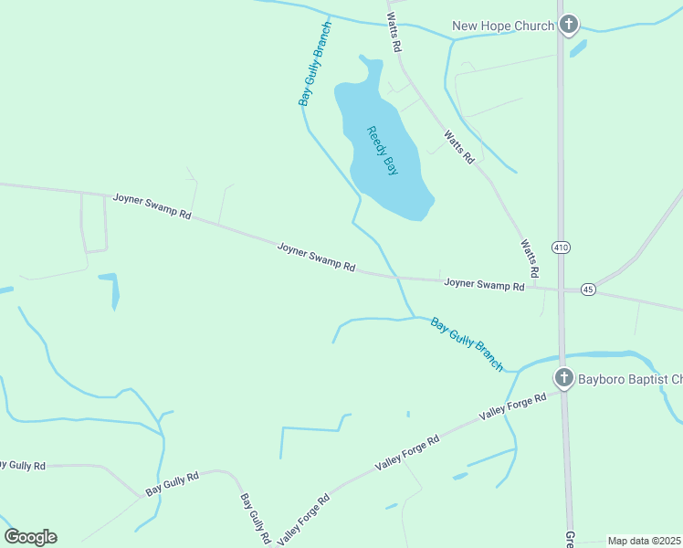 map of restaurants, bars, coffee shops, grocery stores, and more near 6684 Joyner Swamp Road in Galivants Ferry