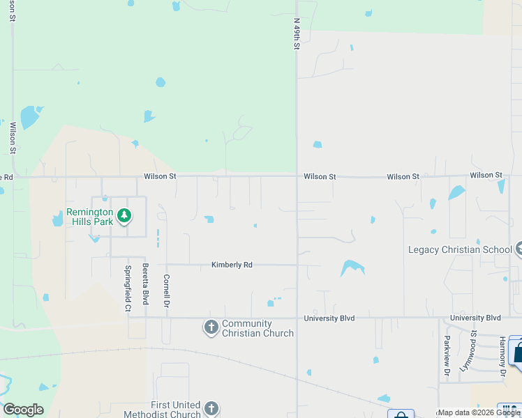 map of restaurants, bars, coffee shops, grocery stores, and more near 1610 Kay Street in Durant