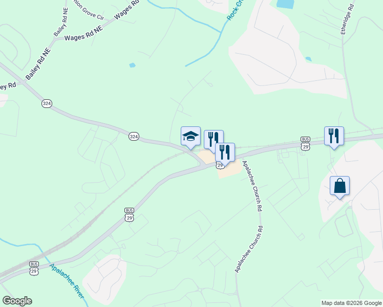 map of restaurants, bars, coffee shops, grocery stores, and more near 33 Hill's Shop Road in Auburn
